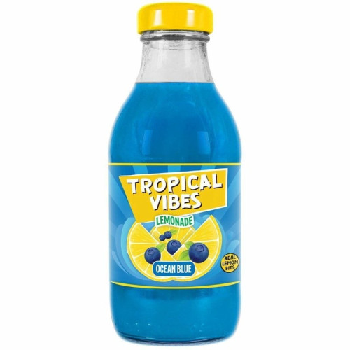 TROPICAL VIBES OCEAN BLUE LEMONADE BOTTLE 1x15x330ML