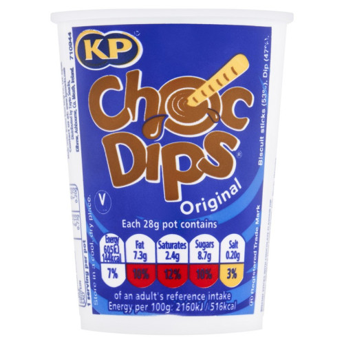 KP ORIGINAL CHOC DIPS 1x12x28G