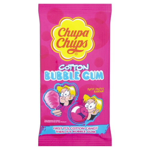 CHUPA COTTON CANDY CHEWING GUM 1x12x11G