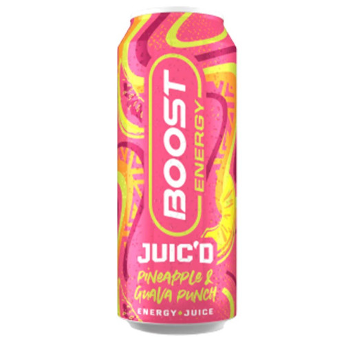 BOOST JUICED PINEAPPLE GUAVA CAN 1x12x500ML PMP &Acirc;&pound;1
