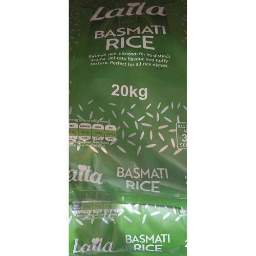 LAILA BASMATI RICE 1x20KG