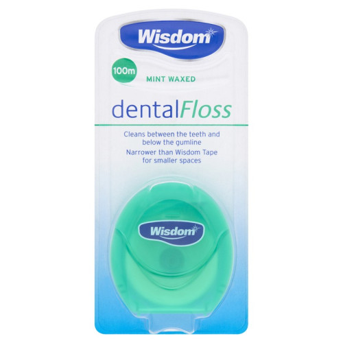 WISDOM DENTAL FLOSS 1x6x100M