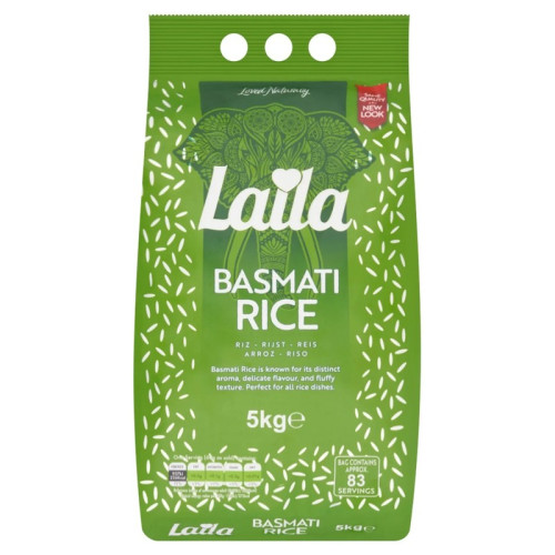 LAILA BASMATI RICE 1x5KG