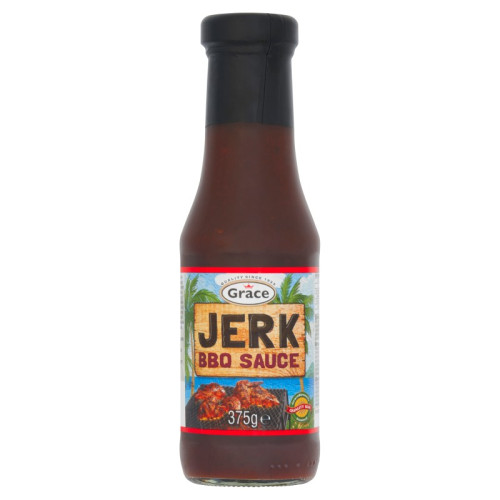 GRACE JAMAICAN STYLE JERK BBQ SAUCE 1x6x375G