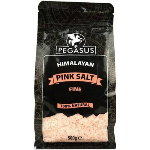 PEGASUS HIMALIYAN PINK SALT POUCH 1x6x500G