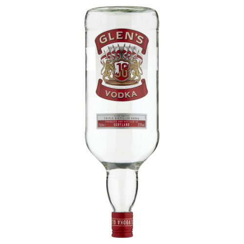 GLENS VODKA BOTTLE 6x1.5L