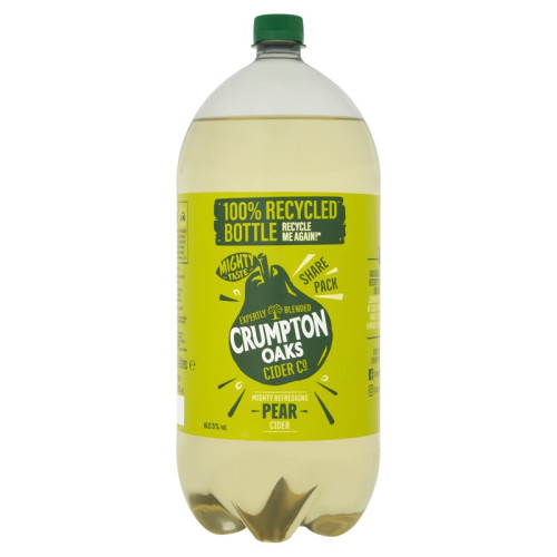 CRUMPTON OAKS PEAR CIDER BOTTLE 1x4x2.5L