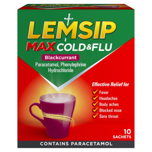 LEMSIP MAX STRENGTH BLACKCURRANT 1x6x5s