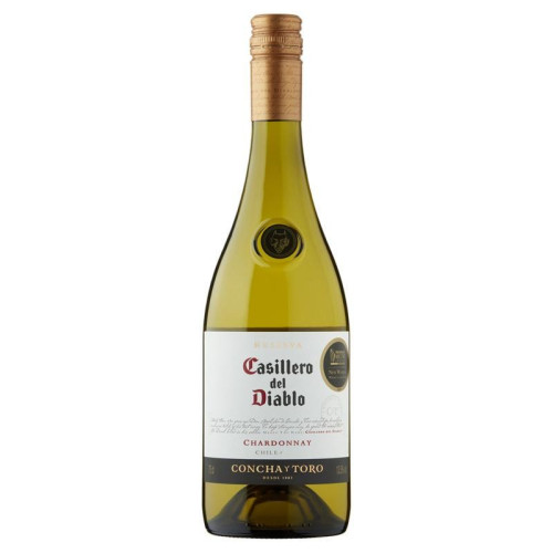 CASILLERO DEL DIABLO CHARDONNAY WHITE WINE BOTTLE 1x75CL
