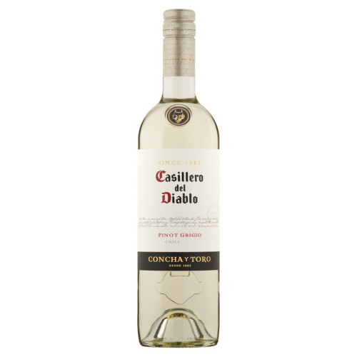 CASILLERO DEL DIABLO PINOT GRIGIO WHITE WINE BOTTLE 1x75CL
