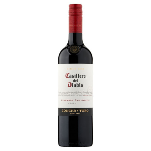 CASILLERO DEL DIABLO CABERNET SAUVIGNON RED WINE BOTTLE 6x75CL