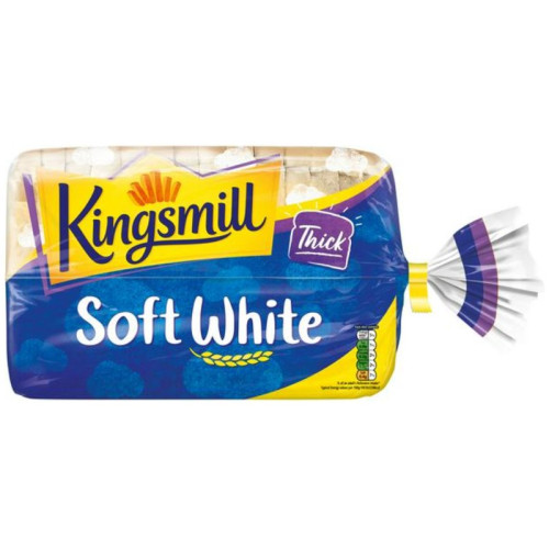 KINGSMILL WHITE MEDIUM BREAD 1x800G