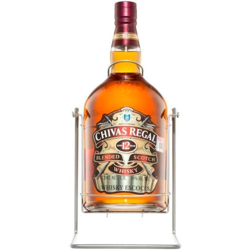 CHIVAS REGAL 12 YEAR SCOTCH WHISKY BOTTLE 1x4.5L