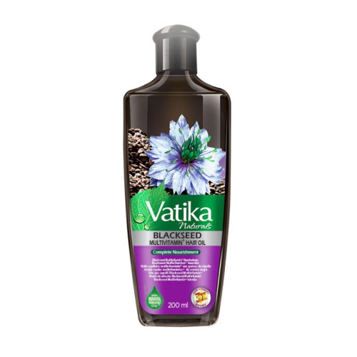 VATIKA NATURALS BLACKSEED MULTIVITAMIN HAIR OIL 1x6x200ML