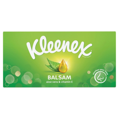 KLEENEX BALSAM REGULAR TISSUES 1x12x64s