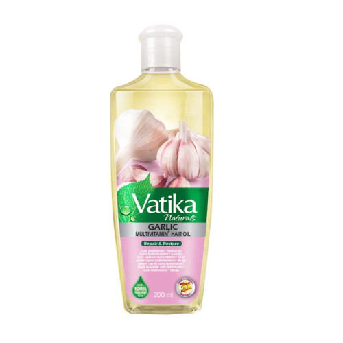 VATIKA NATURALS GARLIC MULTIVITAMIN HAIR OIL 1x6x200ML