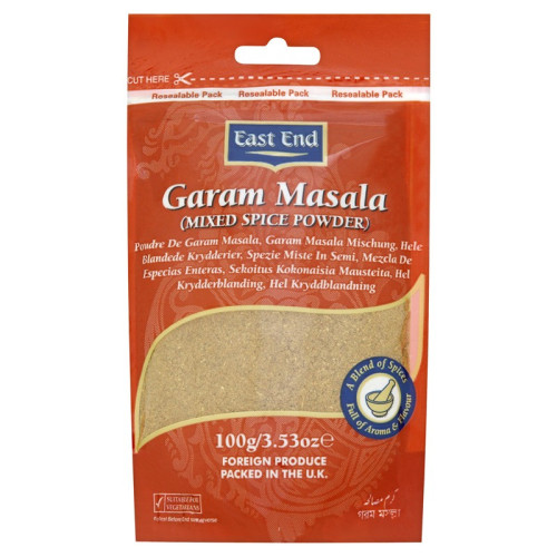 EAST END GARAM MASALA POWDER ZIP 20x20x100G