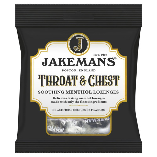 JAKEMAN THROAT CHEST BAGS 1x12x73G