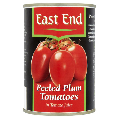 EAST END TOMATOES IN JUICE TIN 1x12x397G