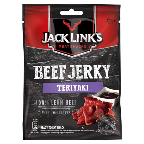 JACK LINKS TERIYAKI BEEF JERKY 1x12x25G