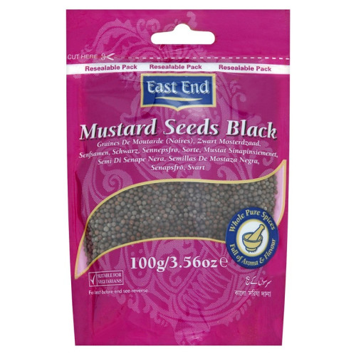 EAST END BLACK MUSTARD SEEDS 1x20x100G