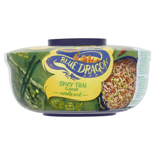 BLUE DRAGON SPICY THAI FLAVOURED NOODLE WOK 1x6x65G
