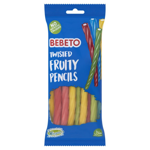 BEBETO ASSORTED FRUITY TWIST FRUIT MIX 1x12x160G PMP &Acirc;&pound;1