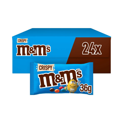 M&Ms CRISPY CHOCOLATE 1x24x36G
