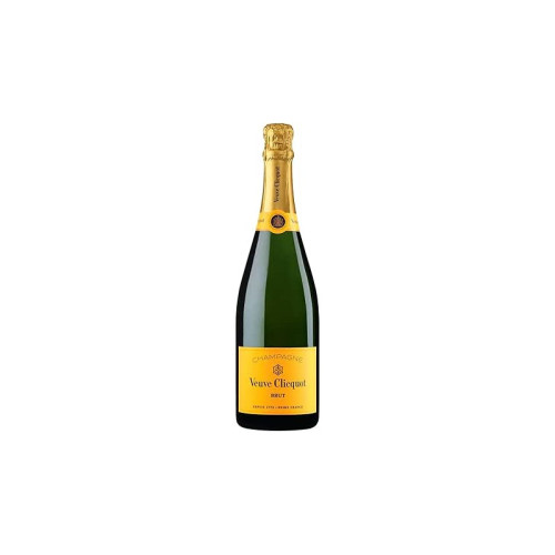 VEUVE CLICQUOT YELLOW LABEL CHAMPION SPARKLING WINE BOTTLE 1x75CL