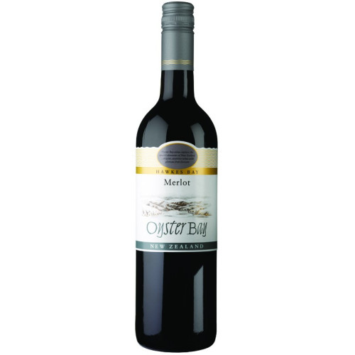 OYSTER BAY MERLOT RED WINE BOTTLE 1x75CL