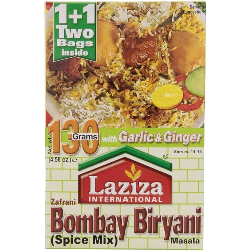 LAZIZA BOMBAY BIRYANI MASALA 1x6x130G