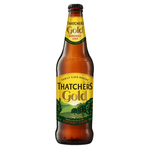 THATCHERS GOLD CIDER BOTTLE 1x6x500ML
