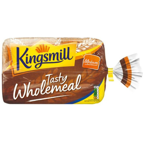 KINGSMILL WHOLEMEAL MEDIUM TASTY BREAD 1x800G