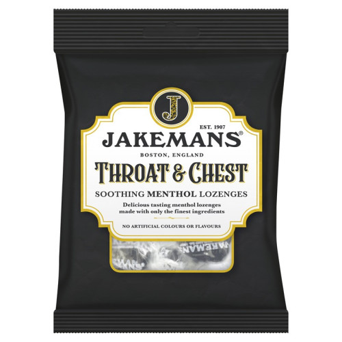 JAKEMAN THROAT CHEST STICKS 1x20x10s