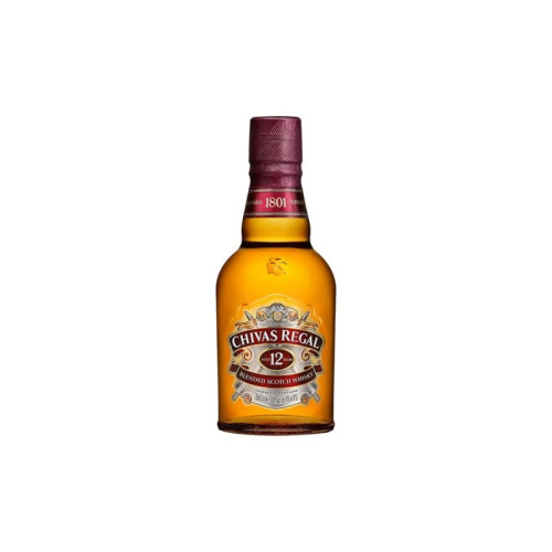 CHIVAS REGAL 12 YEAR SCOTCH WHISKY BOTTLE 6x35CL