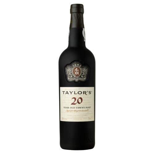 TAYLORS TAWNY PORT 20 YEAR FORTIFIED WINE BOTTLE 6x75CL