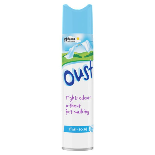 OUST CLEAN SCENT AIR FRESHNER 1x12x300ML