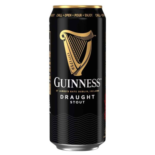 GUINNESS DRAUGHT BEER CAN 4F &Acirc;&pound;6.69 1x6x440ML