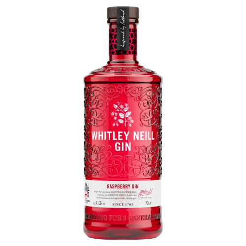 WHITLEY NEILL RASPBERRY GIN BOTTLE 6x70CL