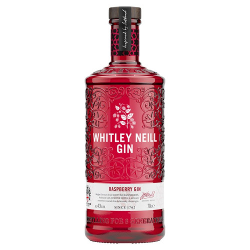 WHITLEY NEILL RASPBERRY GIN BOTTLE 1x70CL