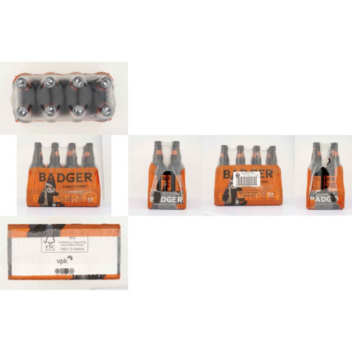 BADGER FURSTY FERRET AMBER ALE BOTTLE 1x8x500ML
