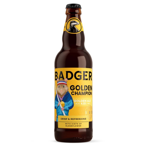 BADGER GOLDEN CHAMPION ALE BOTTLE 1x8x500ML