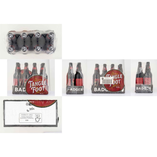 BADGER TANGLEFOOT ALE BOTTLE 1x8x500ML