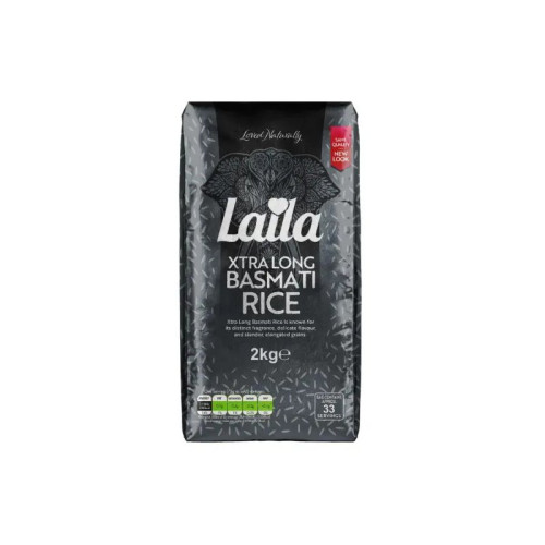 LAILA BASMATI EXTRA LONG RICE 1x6x2KG