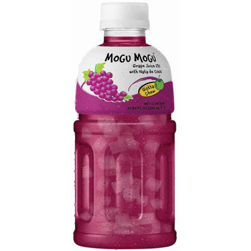 MOGU MOGU GRAPE BOTTLE 4x6x320ML