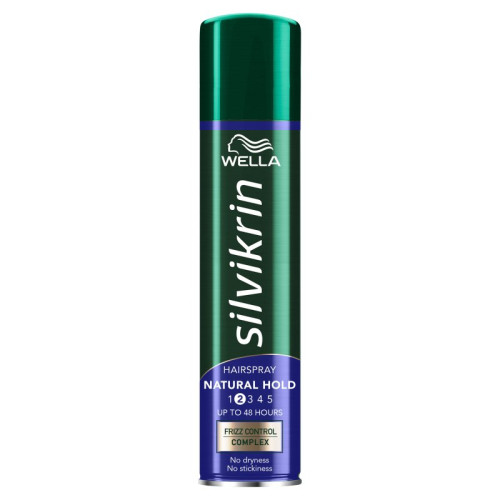 SILVIKRIN NATURAL HOLD HAIRSPRAY 1x6x250ML