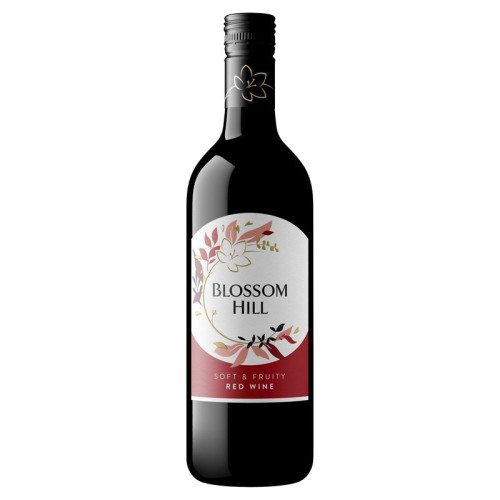 BLOSSOM HILL SOFT & FRUITY RED WINE BOTTLE 1x12x18.7CL