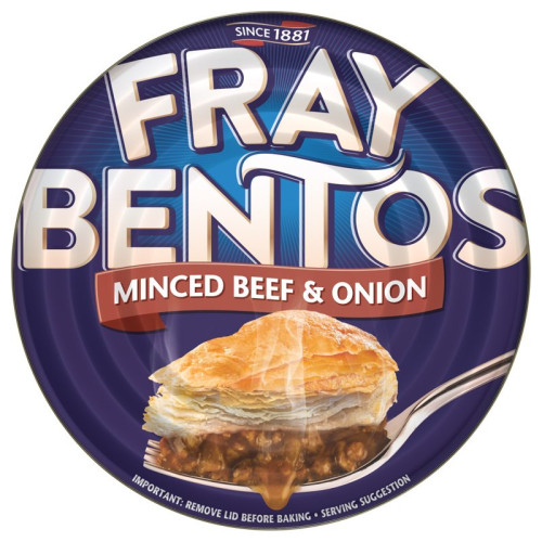 FRAY BENTOS MINCE BEEF & ONION PIE 1x6x425G