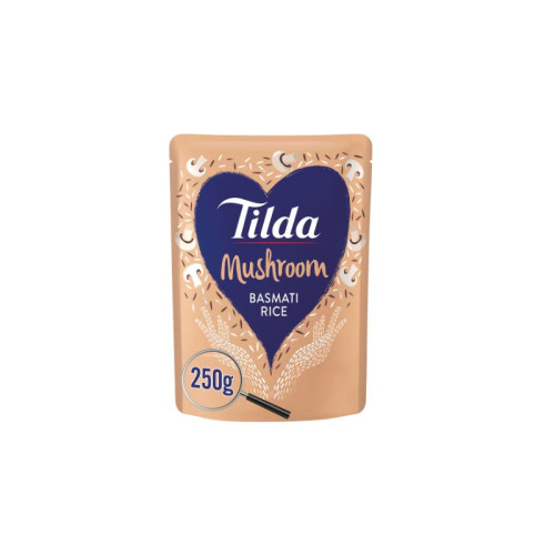 TILDA BASMATI MUSHROOM STEAMED RICE 1x6x250G