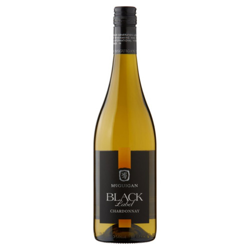 MCGUIGAN BLACK LABEL CHARDONNAY WHITE WINE BOTTLE 1x75CL